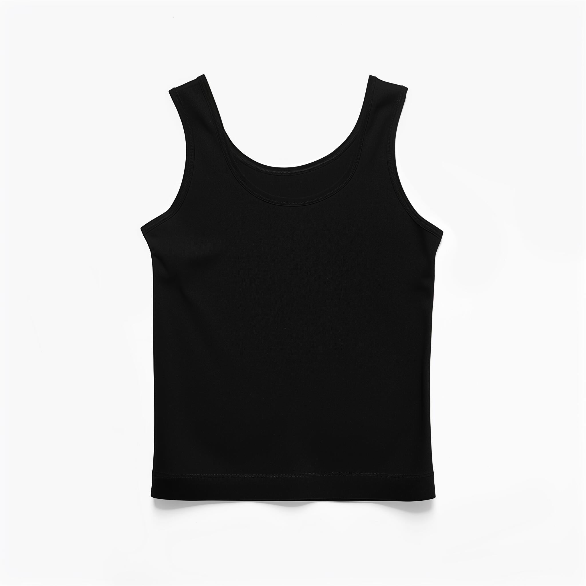 Sleek Black Vest