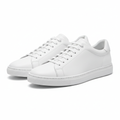 Classic White Leather Sneakers