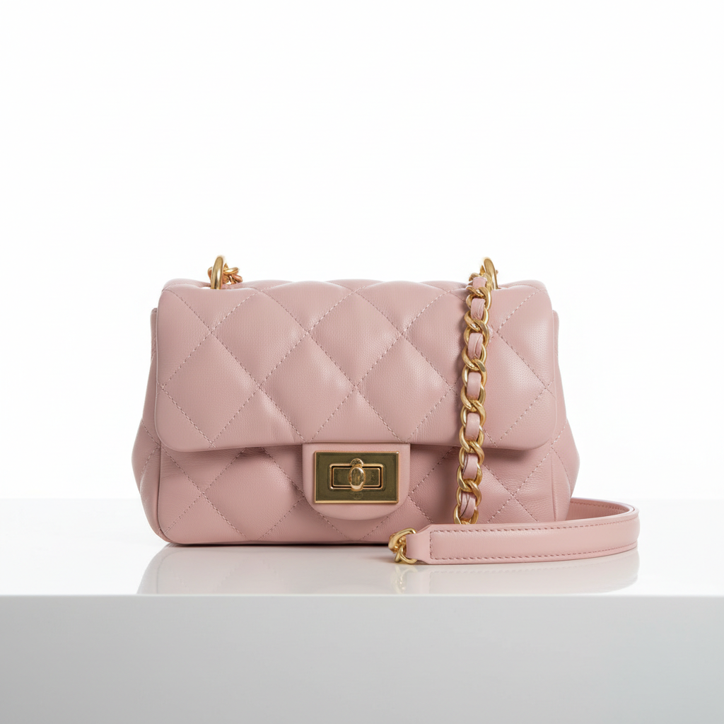 Quilted Chain Strap Mini Bag
