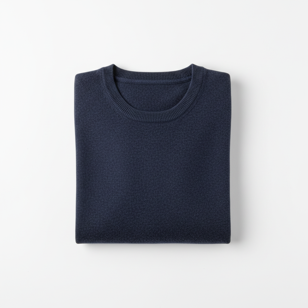 Merino Wool Crew Neck Jumper